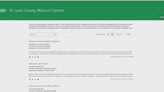 St. Louis County has more than 50 job openings
