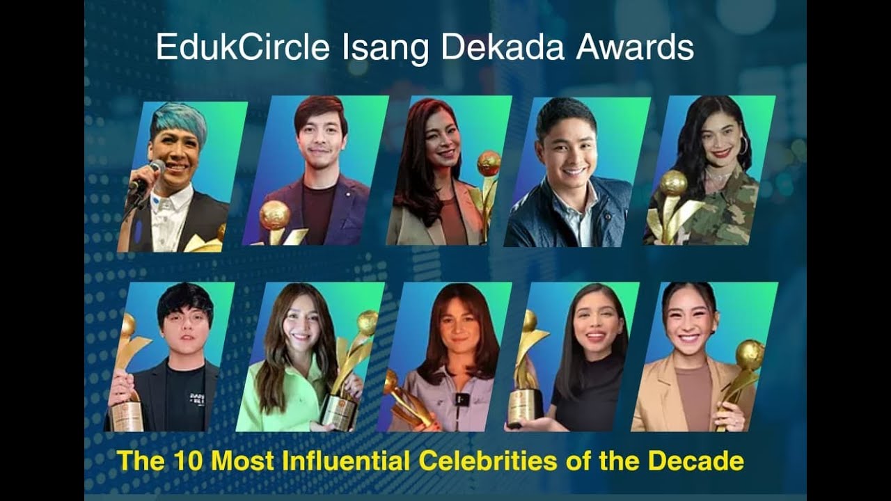 EdukCircle 10 Most Influential Celebrities of the Decade