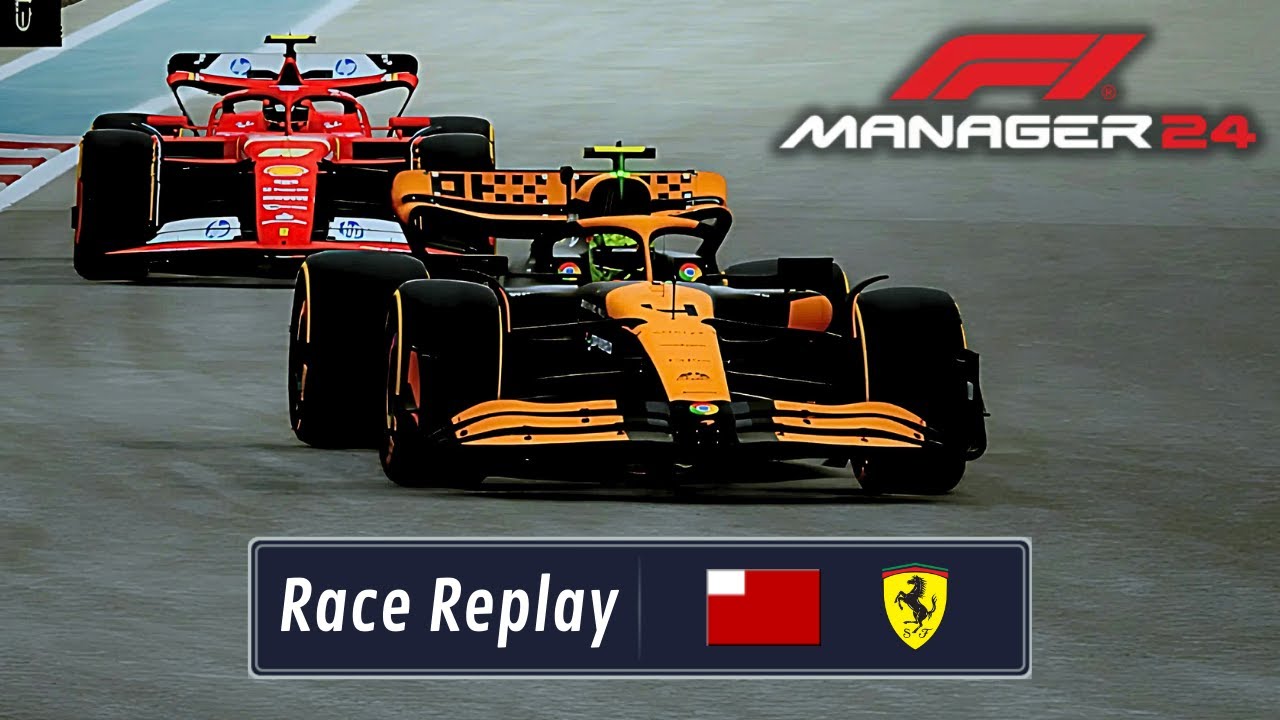 F1 Manager 2024 - Race Replay: Abu Dhabi/Ferrari (Race Moment)