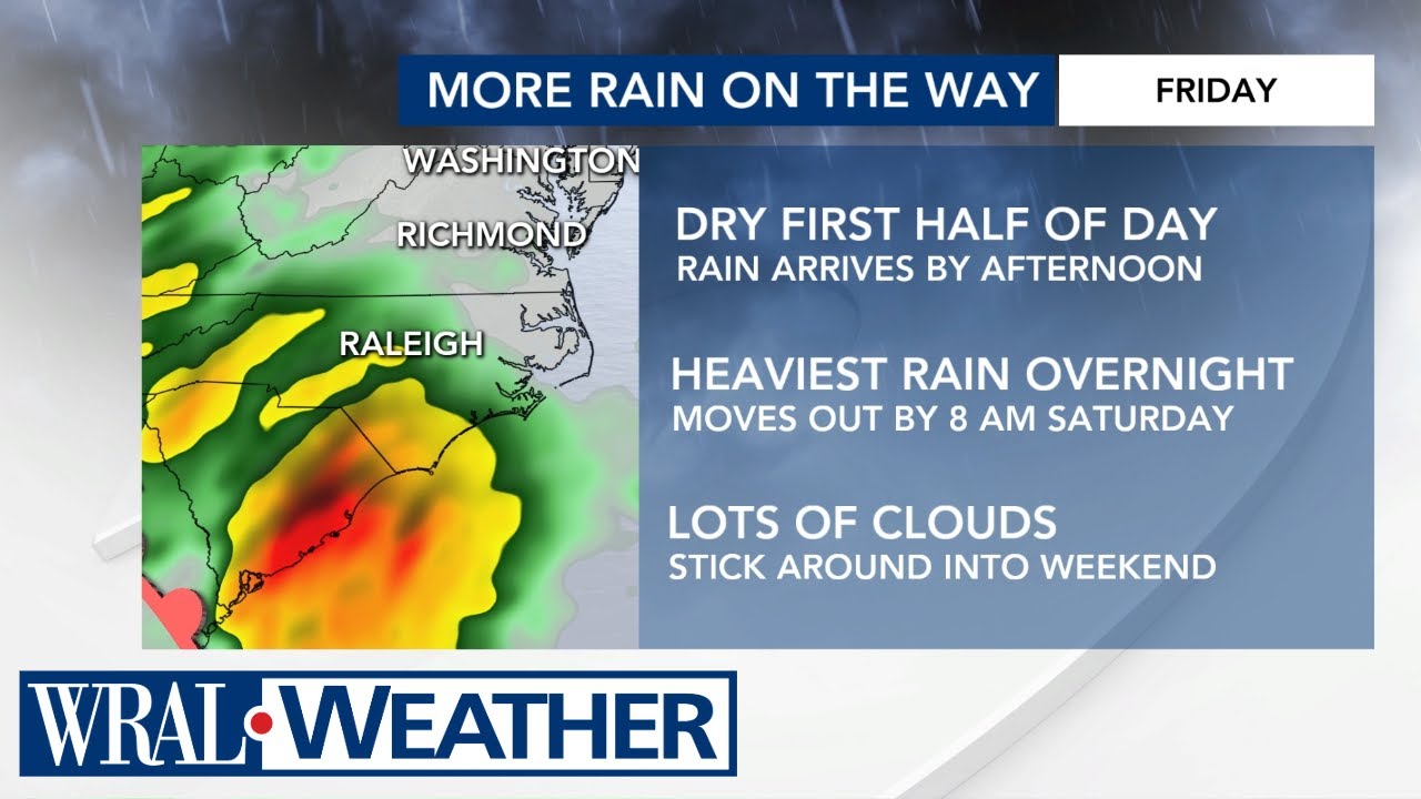 North Carolina Forecast Cold front, wind chills drop temps into the