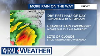 North Carolina Forecast: Cold front, wind chills drop temps into the 20s in parts of central NC