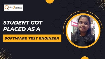 Achieving Success as a Software Test Engineer | QSpiders Wakad Student Review