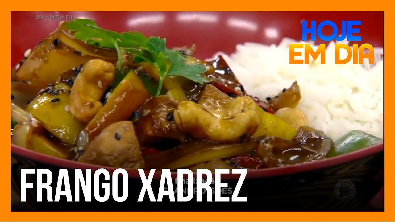 FRANGO XADREZ (Receita de Frango Xadrez Tradicional – Rápido, Simples,  Delicioso!) 