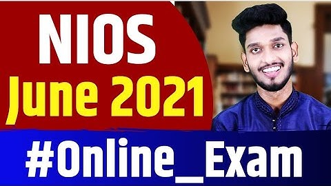 #Nios_Online_Exam_2021 @manishvermaugpg