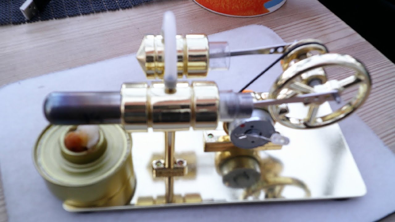Building A Chinese Stirling Engine - YouTube