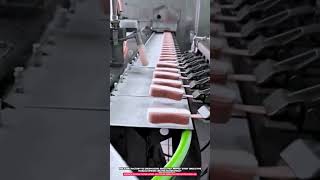 Automatic Ice Cream Coating Machine -40°C Cooling Tunnel High Speed Food Processing Line
