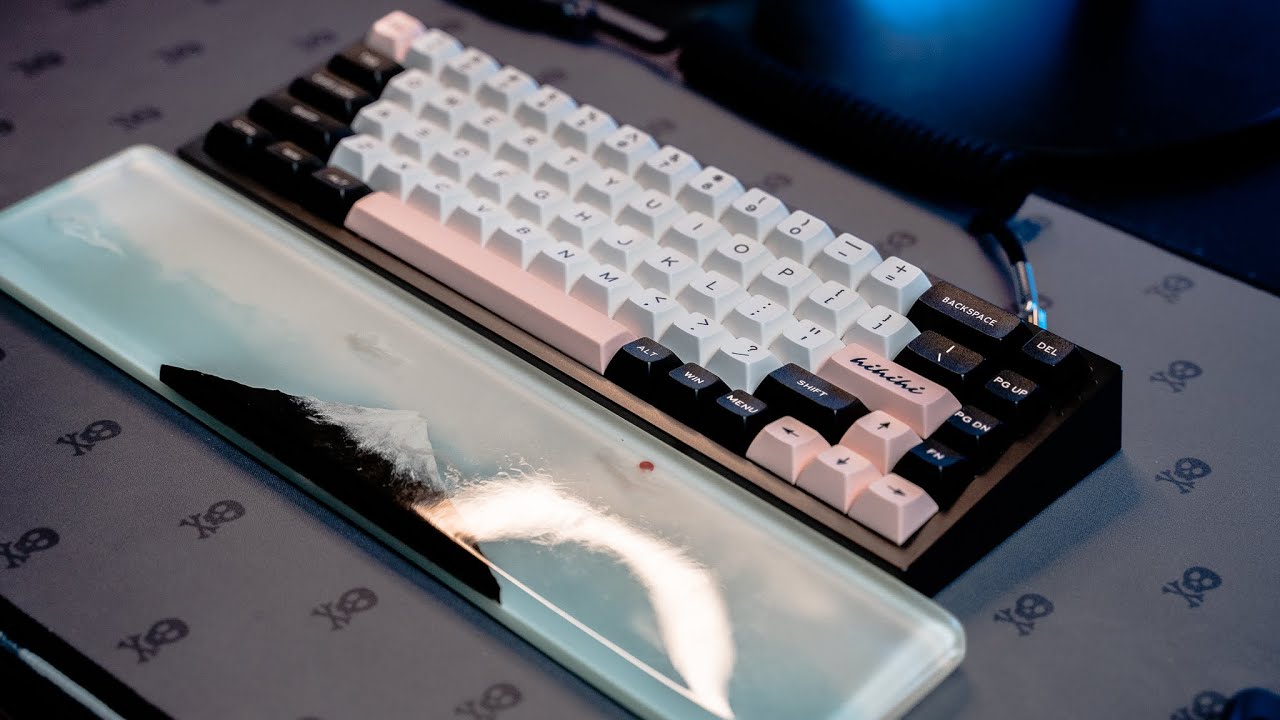 NovelKeys NK65 Olivia Edition w/ NK_ Silk Rosette Switches YouTube