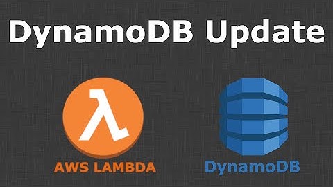 DynamoDB Update Field with a Serverless API