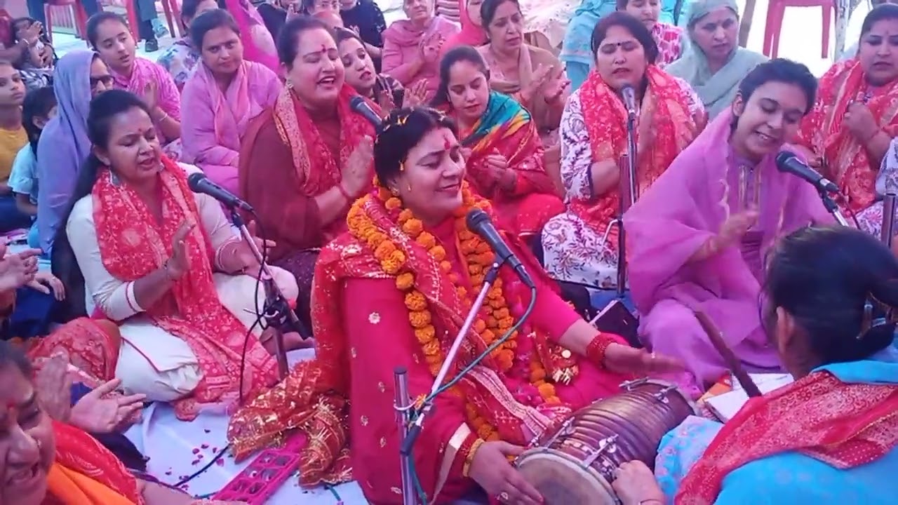 Sangta Ne Aaiya Maa Tere Dware|| Charanjit Bhajan Mandali Ferozepur || punjab Mb 9780੦41749