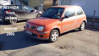 NEW CAR! Nissan Micra (NISHIDA) 2001 REVIEW