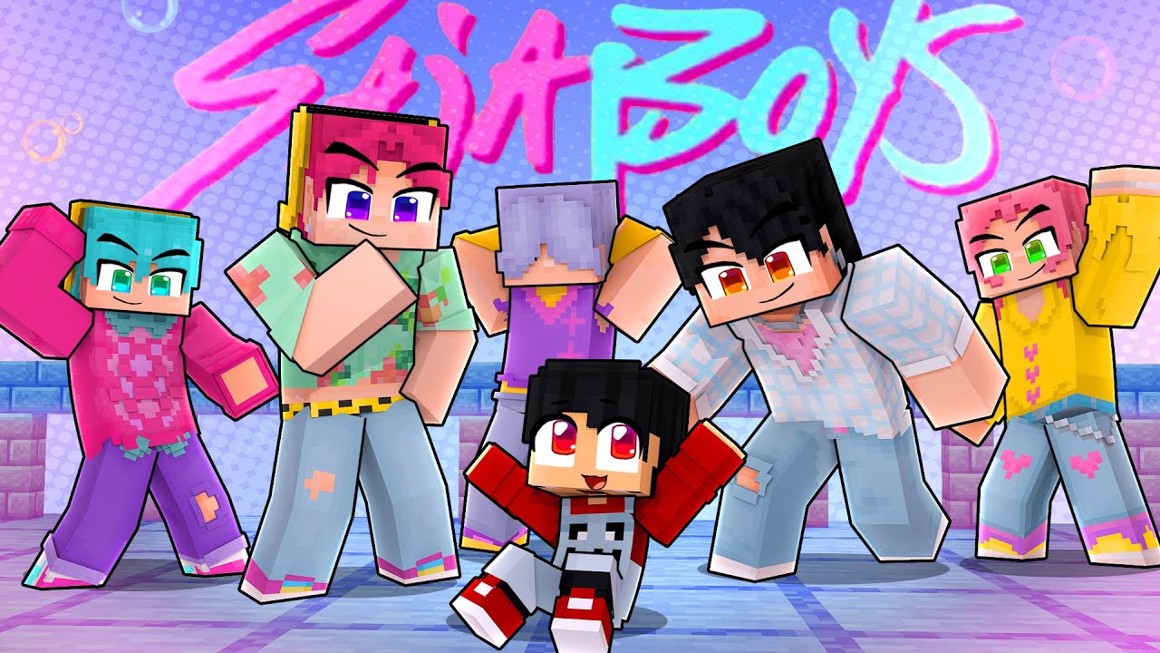 P3DRU foi adotado PELOS SAJA BOYS no Minecraft