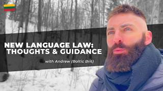 Should Foreigners Have To Learn Lithuanian?