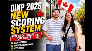 OINP NEW SCORING SYSTEM 2026 | Ontario Workforce Priority Stream | How to Calculate Your Points