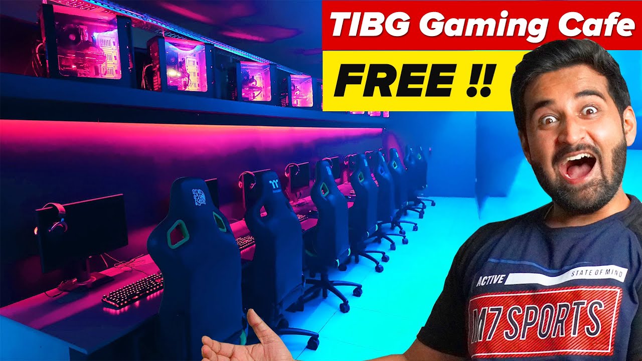 I Started FREE Gaming Cafe For EVERYONE !! - YouTube