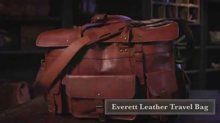 Everett Leather Travel Bag by Buffalo Jackson