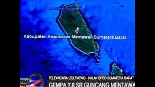 Download lagu BREAKING NEWS !! Gempa 7,8 SR Mentawai berpotensi tsunami masyarakat panik