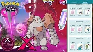 🪨🥊 Regirock Dinamax Counters y Mejores Equipos | Invitaciones Engel Pokémon GO + Maxeando Equipos