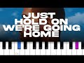 Drake ft Majid Jordan - Hold On, We’re Going Home (piano tutorial)