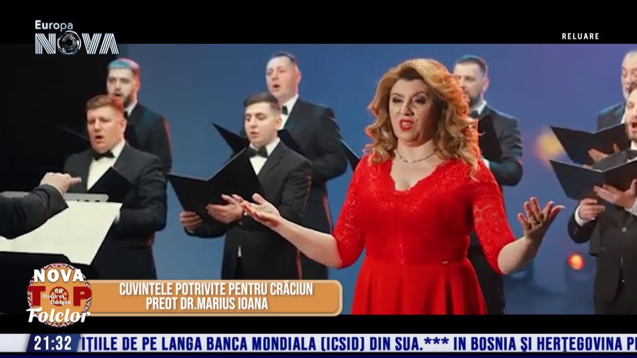 LIVE : Cuvinte potrivite pentru Crăciun! - Nova Top Folclor cu Dolores Dongea - 24.12.2024 LIVE : Cuvinte potrivite pentru Crăciun! - Nova Top Folclor cu Dolores Dongea - 24.12.2024