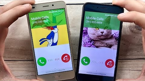 Honor 5C VS Honor 7C/ Incoming Call/ Mobile Calls/ Android/ Two Honors