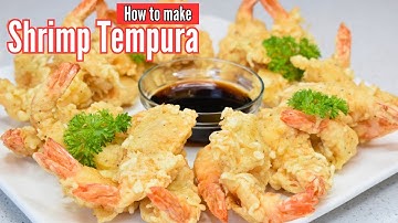 How To Make Tempura at Home | Classic Shrimp Tempura