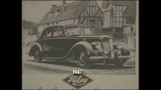 The Riley RM Series Cars 1945 to 1957 - An appreciation by the Riley RM Club - 1996 documentary film