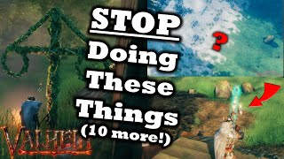 10 MORE Mistakes You Need To STOP Making In Valheim Right Now | Valheim Tips & Tricks #2