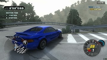 Irohazaka MR2/SW20 run Initial Unity