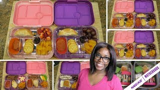 Healthy simple school lunches \ What I packed + What they ate \ Montessori Kindergarten + Preschool