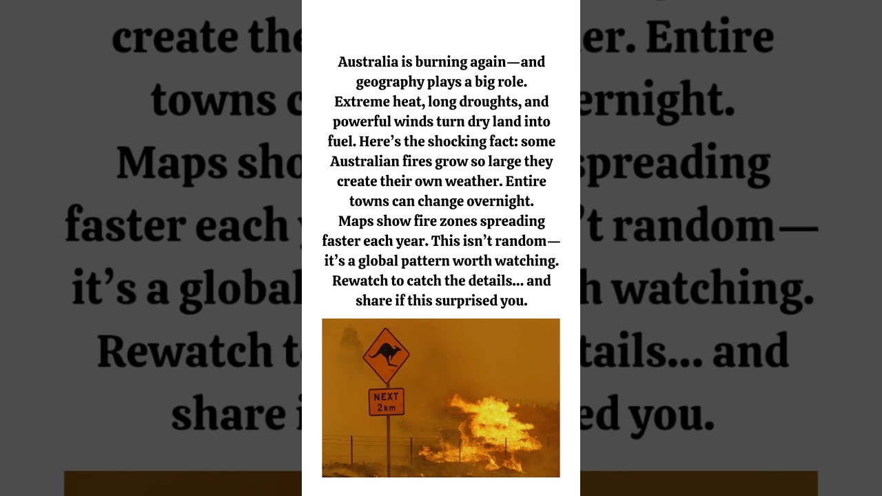 Why Australia Is Burning Again 