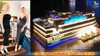 BIG daddy casino Goa vibes Unlimited fun & food @Mrminigamer-ne6pf #drone #goa #casino