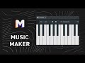 Music maker using software instruments