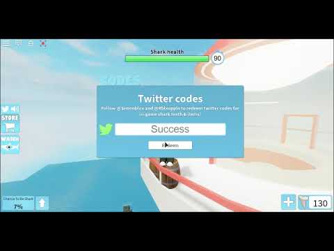 Codes For Shark Bite Roblox