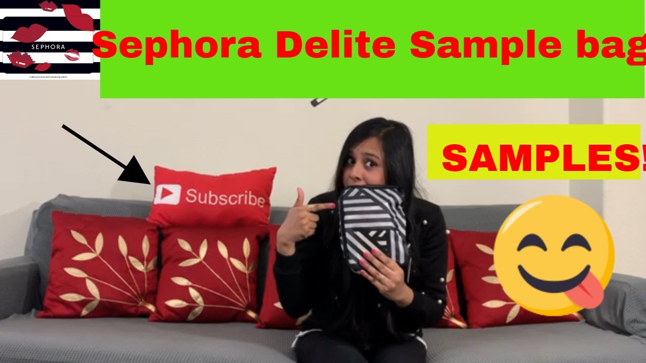 What is inside Sephora Delite Sample Bag?|Sephora samples|Sephora sample bag