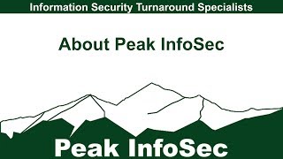 About Peak InfoSec Actualización