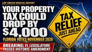 Florida Property Tax Could Drop by $4,000 — What Every Homeowner Must Know | LRF Group