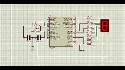 Interfacing 7 Segment Display with PIC Microcontroller