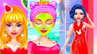 Christmas makeup game|makeup game|xmas makeup|girl games|Android gameplay|new game 2022 screenshot 3