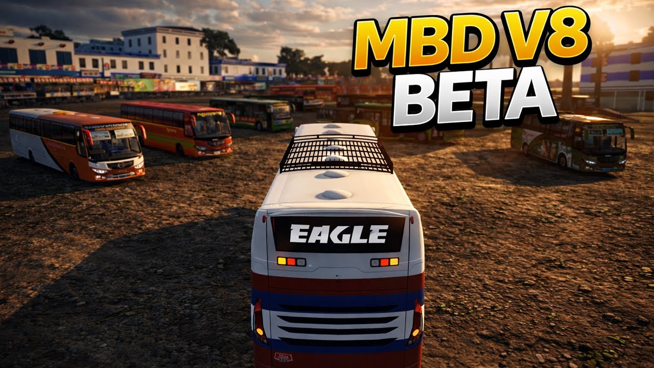 Driving in MBD V8 Beta Map 🚛 | ETS2 Bangladesh Gameplay | Euro Truck Simulator 2 (No Commentary)