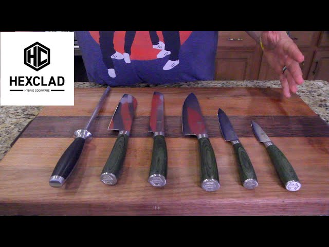 Gordon Ramsay Tested HexClad Japanese Knives - Damascus Steel