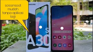 Cara screenshot/ tangkap layar di hp SAMSUNG A30s