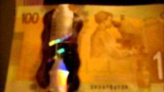 New Canadian $100 bill