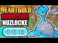 Pokmon heartgold hardcore nuzlocke  ice types only no items no overleveling