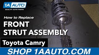 How to Replace Front Strut Assembly 07-11 Toyota Camry