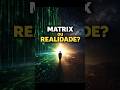 Matrix ou Realidade