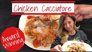 AWARD WINNING Chicken Cacciatore | So Easy and So Delicious