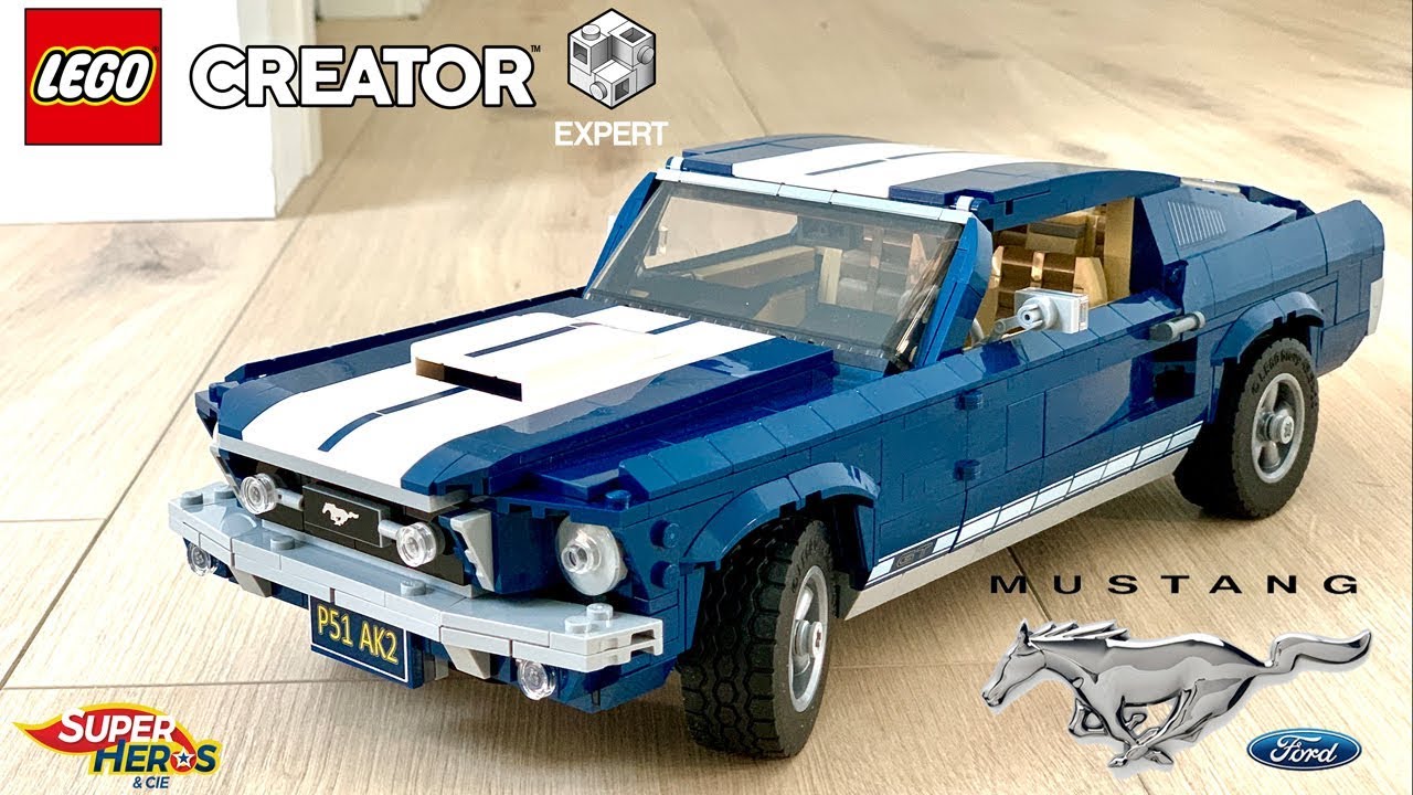 Lego Creator Expert Ford Mustang Une merveille de bagnole 10265