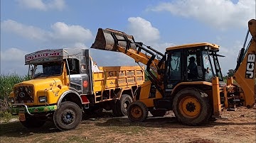 JCB Wheel Loader-Dump Truck-Loading and Transporting Gravel-JCB Video