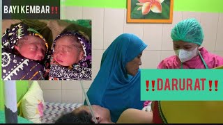 DARURAT‼️PASIEN DATANG PEMBUKAAN LENGKAP, TERNYATA BAYI KEMBAR IDENTIK‼️