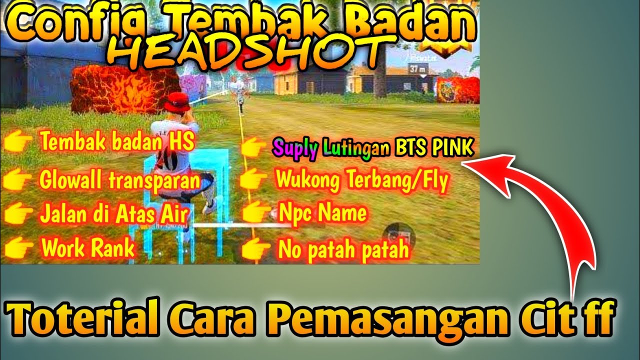 cara pemasangan cit ff YouTube